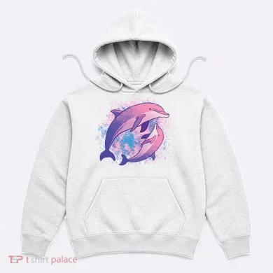 Colorful Dolphin Hoodie