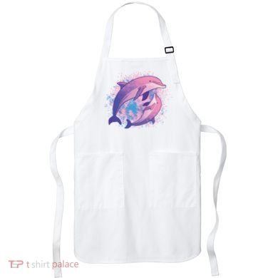 Colorful Dolphin Apron