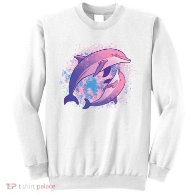 Colorful Dolphin Sweatshirt