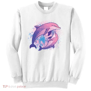 Colorful Dolphin Sweatshirt