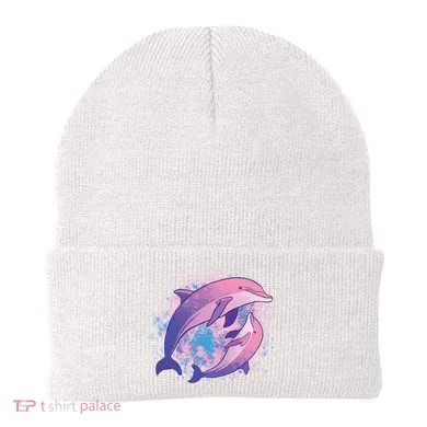 Colorful Dolphin Beanie