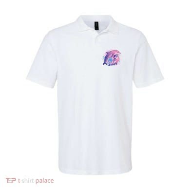 Colorful Dolphin Polo