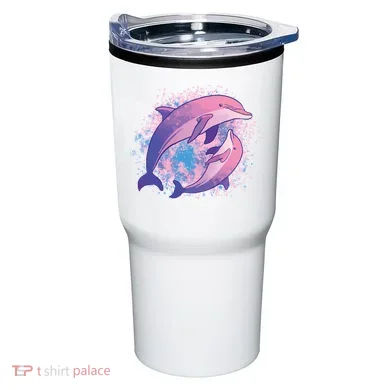 Colorful Dolphin Tumbler