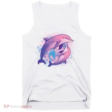 Colorful Dolphin Tank Top
