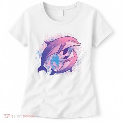 Colorful Dolphin Women's T-Shirt