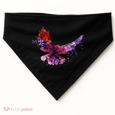 Colorful Dove USA-Made Doggie Bandana