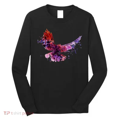 Colorful Dove Long Sleeve Shirt