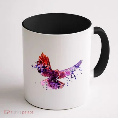 Colorful Dove Coffee Mug back