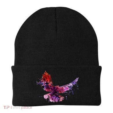 Colorful Dove Beanie