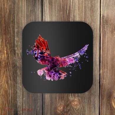 Colorful Dove Coaster