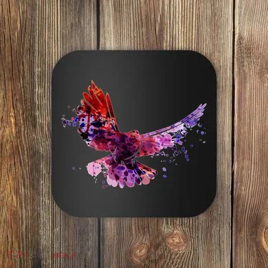 Colorful Dove Coaster