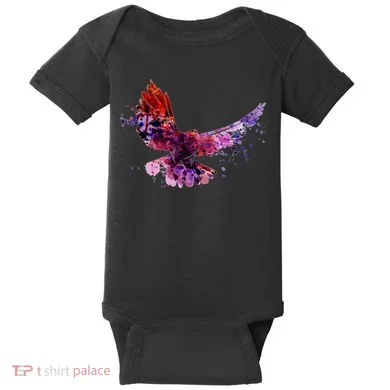 Colorful Dove Baby Bodysuit