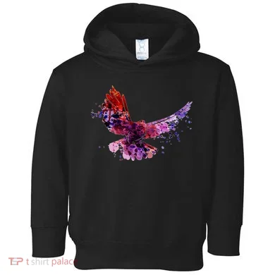 Colorful Dove Toddler Hoodie