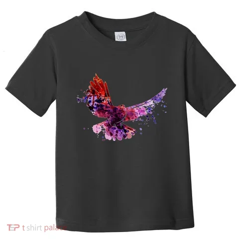 Colorful Dove Toddler T-Shirt in the selected color