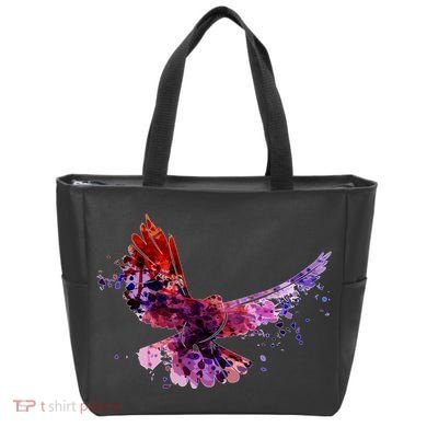Colorful Dove Tote Bag