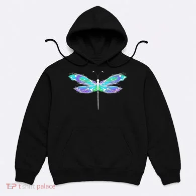 Colorful Dragonfly Hoodie