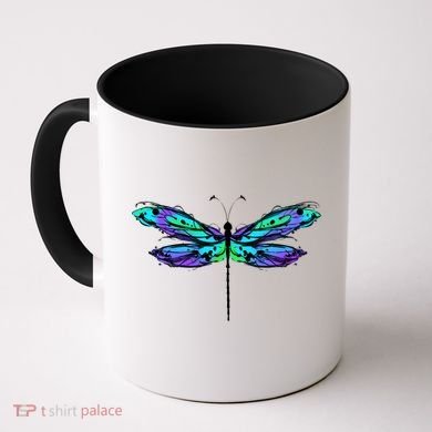 Colorful Dragonfly Coffee Mug