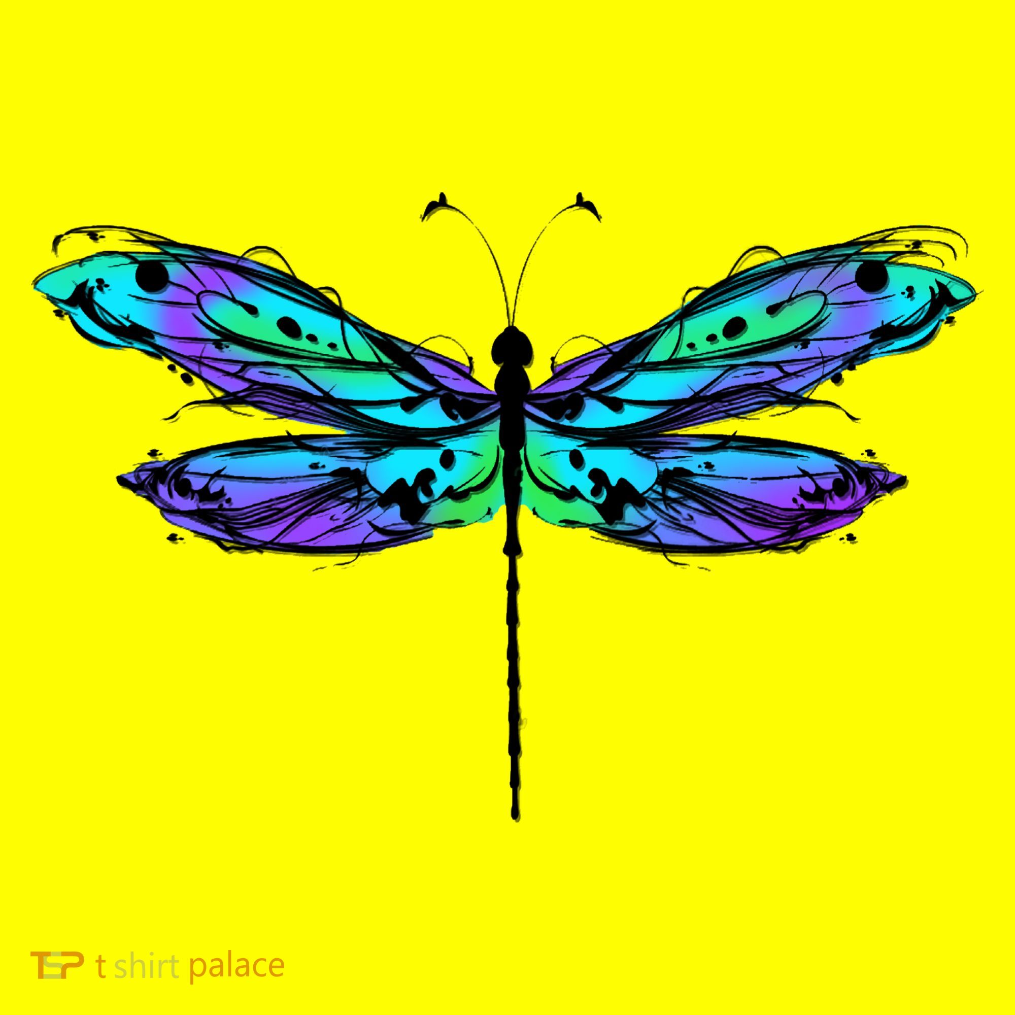 Colorful Dragonfly T-Shirt