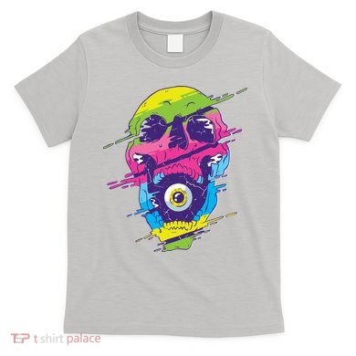 Colorful Eye Skull T-Shirt