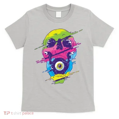Colorful Eye Skull T-Shirt