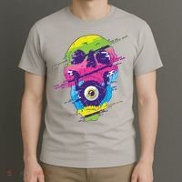 Colorful Eye Skull T-Shirt thumb 3