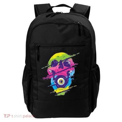 Colorful Eye Skull Backpack