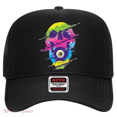 Colorful Eye Skull Hat