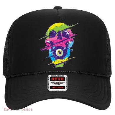 Colorful Eye Skull Hat