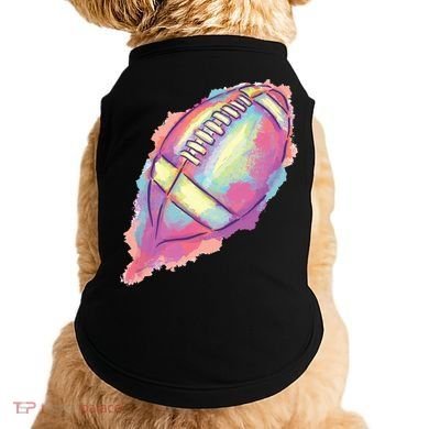 Colorful Football Graphic Doggie Tank
