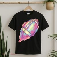Colorful Football Graphic T-Shirt thumb 2