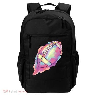 Colorful Football Graphic Backpack