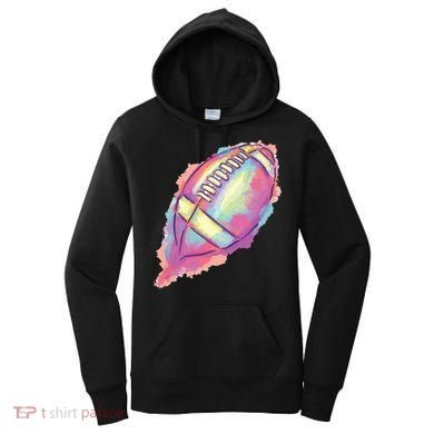 Colorful Football Graphic Women's Hoodie