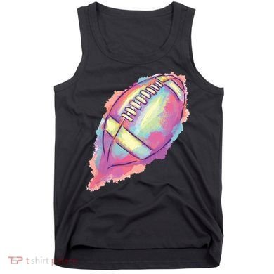 Colorful Football Graphic Tank Top