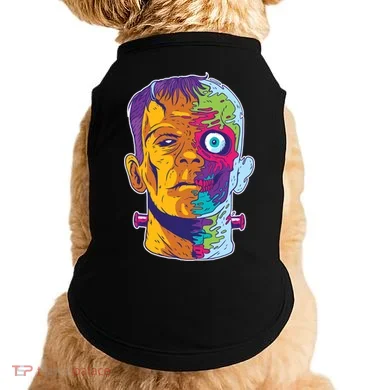 Colorful Frankenstein Doggie Tank