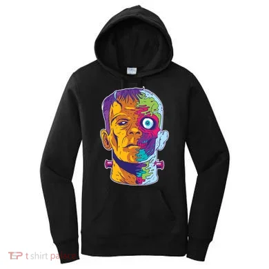 Colorful Frankenstein Women's Hoodie
