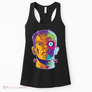 Colorful Frankenstein Women's Tank Top