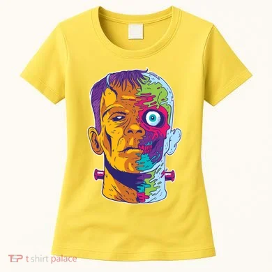 Colorful Frankenstein Women's T-Shirt