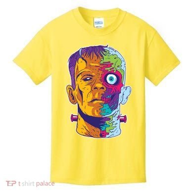Colorful Frankenstein Kids T-Shirt