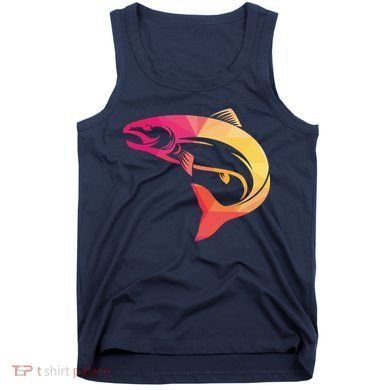 Colorful Geometric Fish Tank Top
