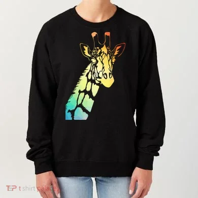 Colorful Giraffe Women's Sweatshirt