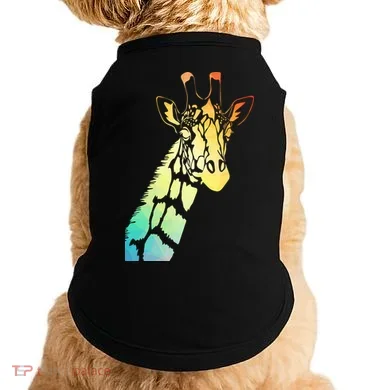 Colorful Giraffe Doggie Tank