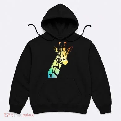 Colorful Giraffe Hoodie