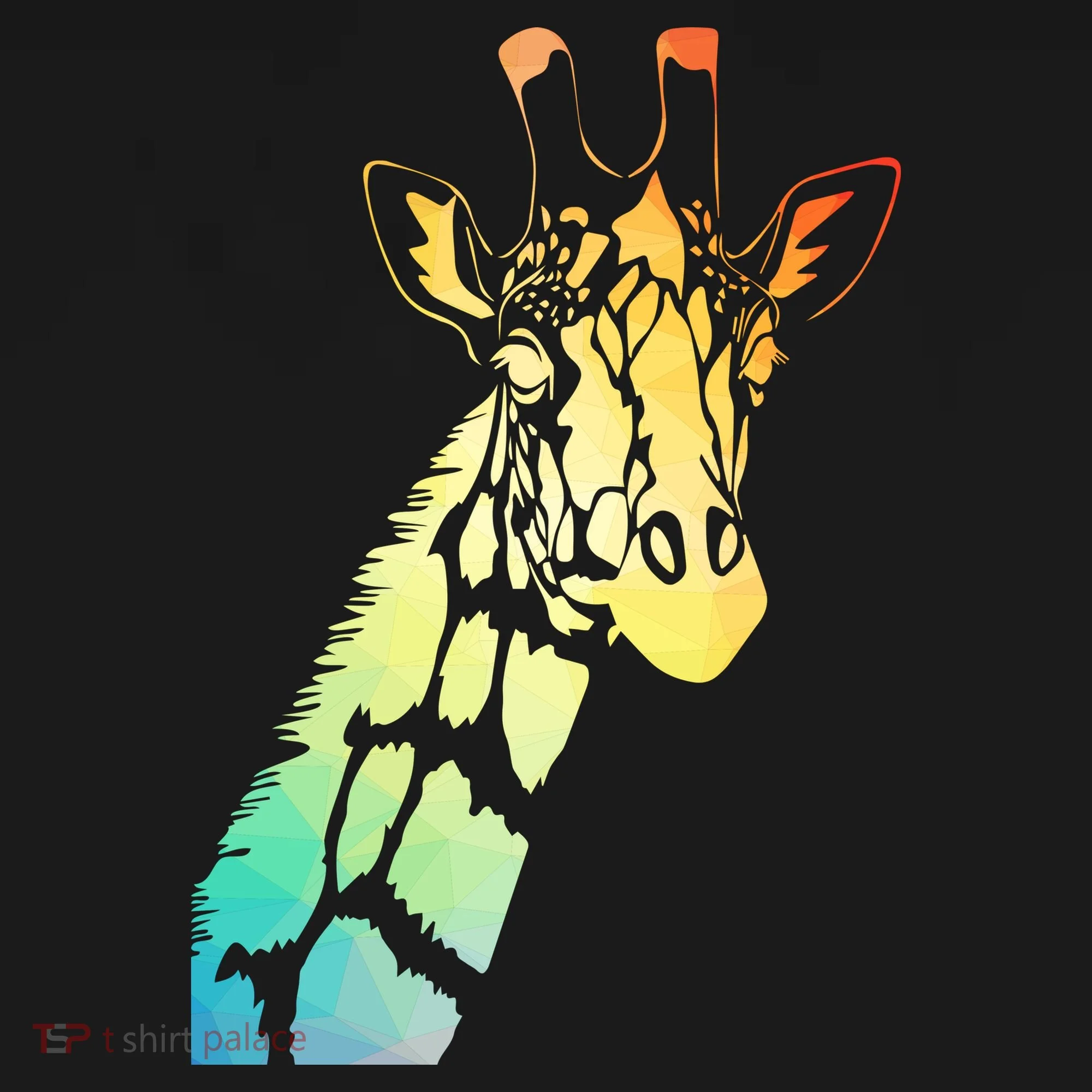 Colorful Giraffe Hoodie