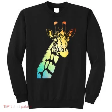 Colorful Giraffe Sweatshirt