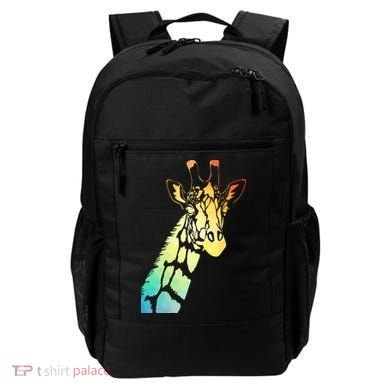 Colorful Giraffe Backpack