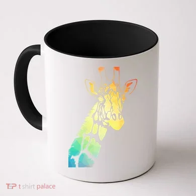 Colorful Giraffe Coffee Mug