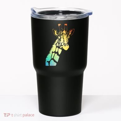 Colorful Giraffe Tumbler