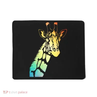 Colorful Giraffe Mousepad