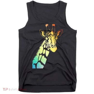 Colorful Giraffe Tank Top