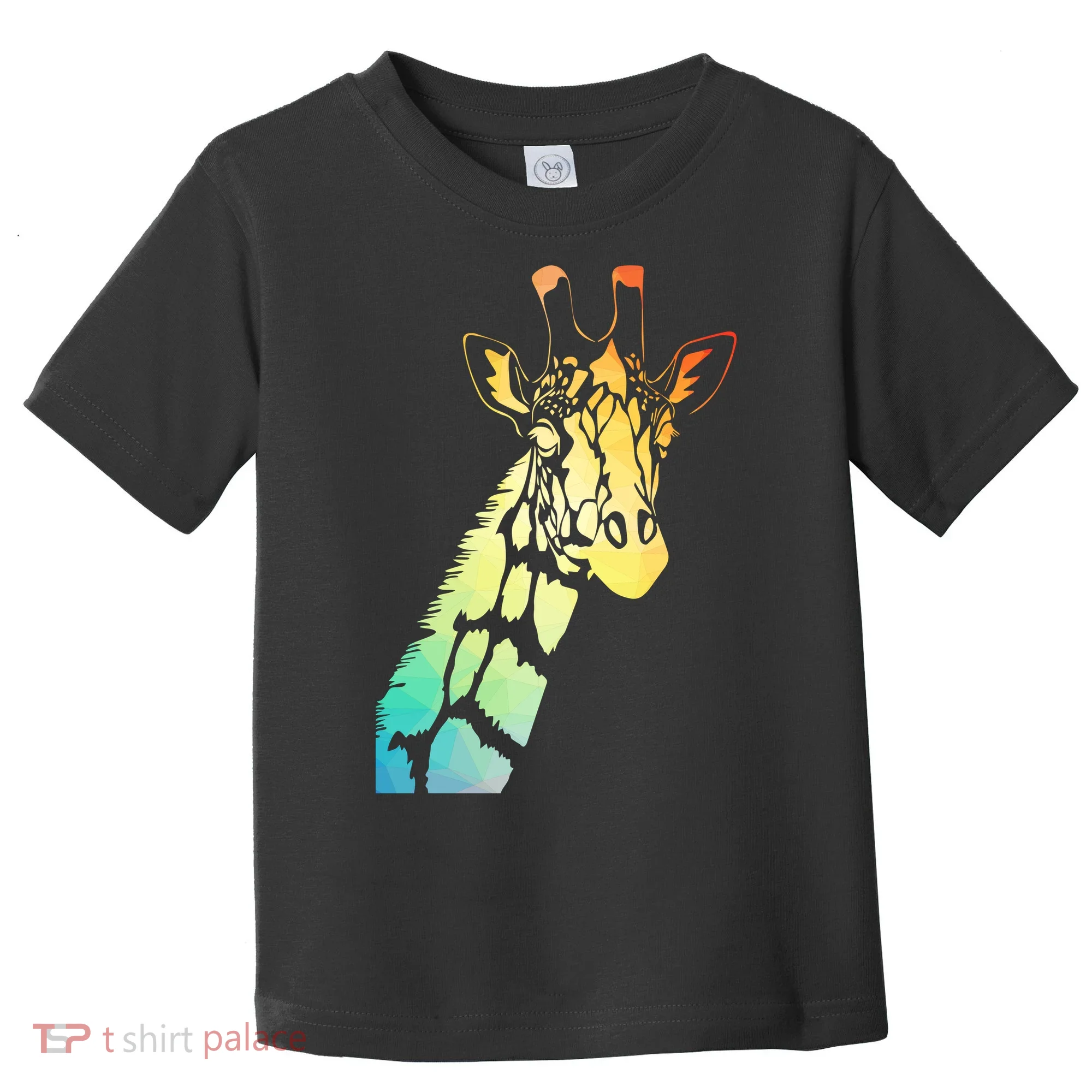 Colorful Giraffe Toddler T-Shirt